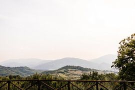 Le silence du soir en Toscane sur Nienke van Denderen