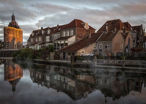 Enkhuizen bei Sonnenaufgang