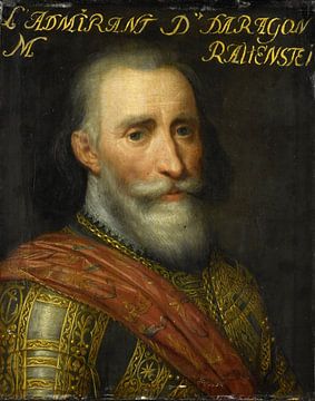 Portret van Francisco Hurtado de Mendoza (1546-1623), Jan Antonisz. van Ravesteyn