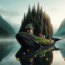 De Zwarte Woud en de badeendjes van Friedrich Hucke