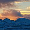 Zonsondergang op IJsland 2016 van Frank Tauran
