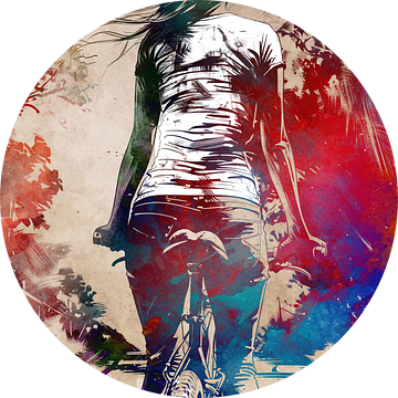 Stadsfiets sport kunst #fiets