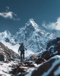 Leuchtende Alpen im Morgenlicht