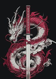 Le katana de « Dragon'» sur John Dan