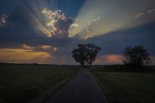 Where the light breaks through