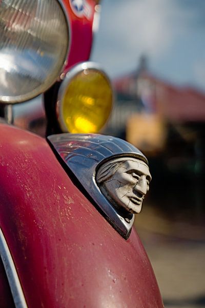 Détail tiré Indian Motorcycle par Hans Brinkel