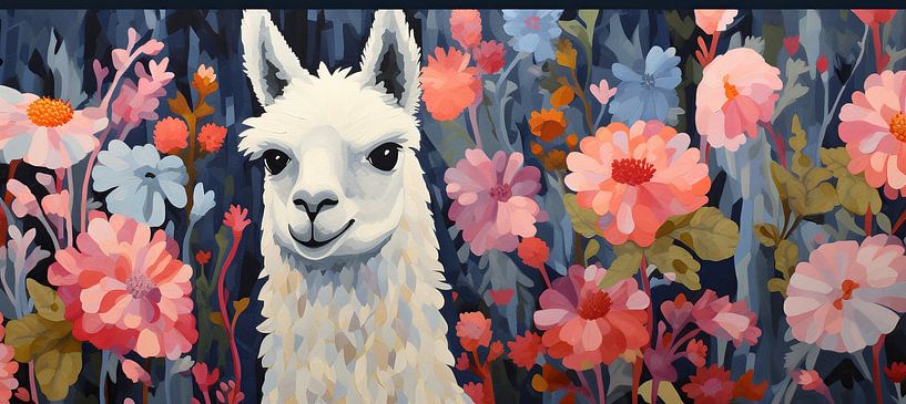 Lama by Wonderful Art