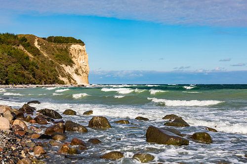 Kust bij Kaap Arkona op het eiland Rügen aan de Oostzee