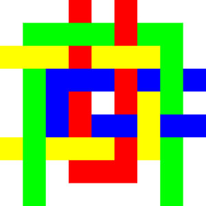 Drunter und Drüber | Permutation | ID=09 | V=70 | Knoten 4xU | P #01-W