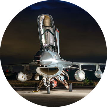 Koninklijke Luchtmacht F-16B MLU Fighting Falcon.