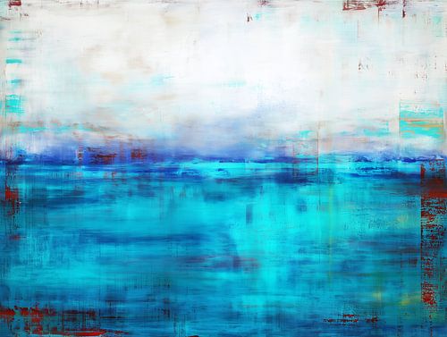 Sea Horizons 7 Abstracte Zee van Maria Kitano