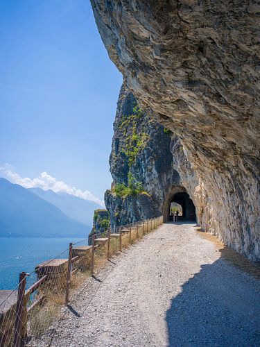 Gardameer - Ponale weg bij Riva del Garda
