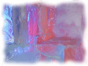 Abstrakt blau rot