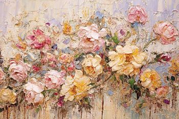 Pivoines aux couleurs pastel