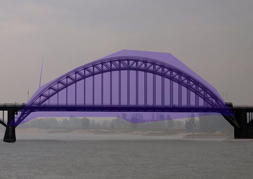 De Waalbrug (paars) - serie 1/8