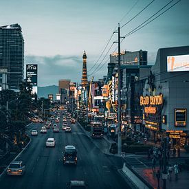 Las Vegas Strip bei Nacht - Nevada, U.S.A. von Dylan van den Heuvel