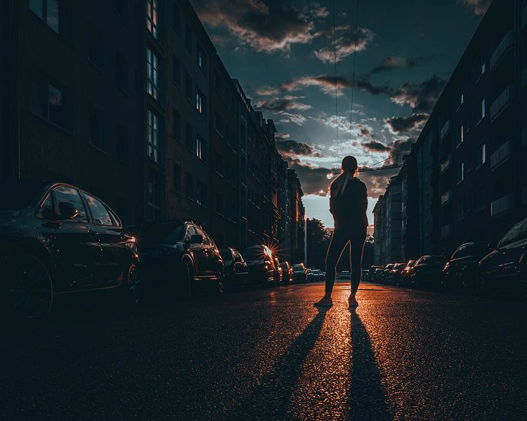 Sonnenuntergang in der Stadt von Pitkovskiy Photography|ART