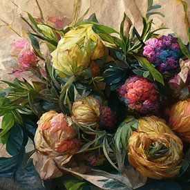Raphael's Blumen von Sven van der Wal