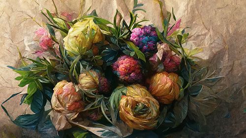 Les fleurs de Raphaël sur Sven van der Wal