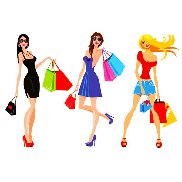 Shopping trendy girls by Atelier Liesjes