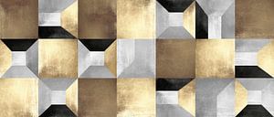 Goldmetallmuster 1