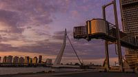 Sunset Cruise Terminal Rotterdam van Simon van Leeuwen thumbnail