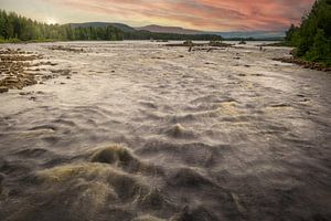 River fishing in Sweden