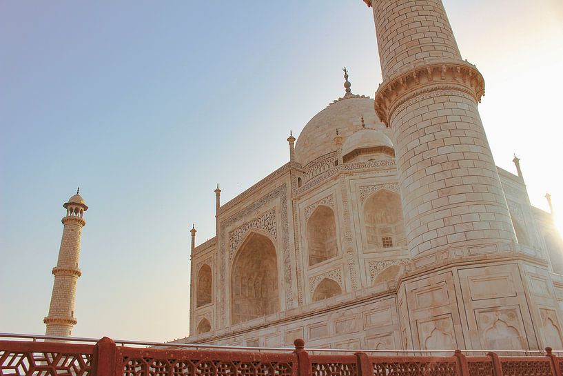 Sunrise Taj Mahal Agra India by Your Travel Reporter