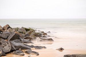 Rocks in das Wattenmeer .. von Miranda van Hulst