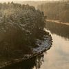 Rivière d'hiver sur Axel Weidner