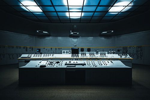 Computer altes Kraftwerk Polen von Bart Van Wijck