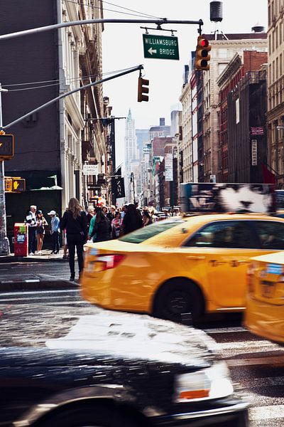 New York City taxi by Jalisa Oudenaarde