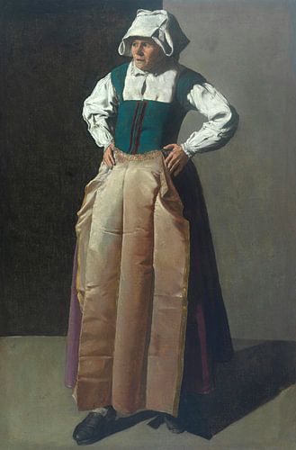 Oude vrouw, Georges de La Tour