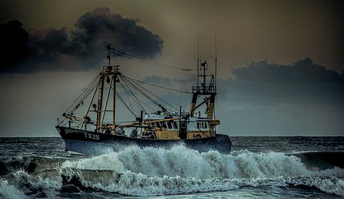 schip op zee