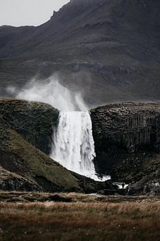 Svöðufoss waterfall in Iceland – rugged scenery on the Snæfellsnes Peninsula