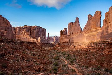 Park Avenue in de Arches in de Verenigde Staten van Rowan van der Waal