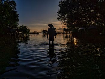 Fischer kommt nach Hause