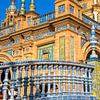 Plaza de Espagne, Séville, Espagne sur Jan Fritz