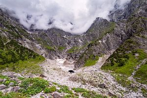 Blick auf die Eiskapelle im Berchtesgadener Land
