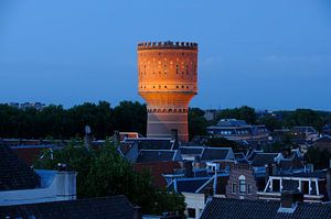 Watertoren aan de Lauwerhof in Utrecht van Donker Utrecht