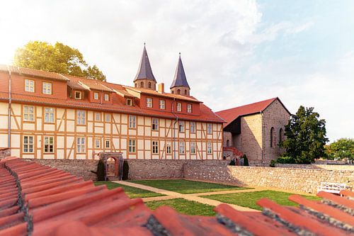 Le monastère de Drübeck en été