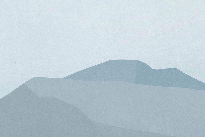 Paysage graphique III par Isaura Avalon