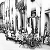 Terras in Italië van Ingrid Van Damme fotografie