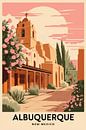 Albuquerque, New Mexico Vintage Reisposter van Poster Art Shop thumbnail