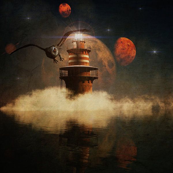 Le phare qui vous guide dans la nuit par Jan Keteleer