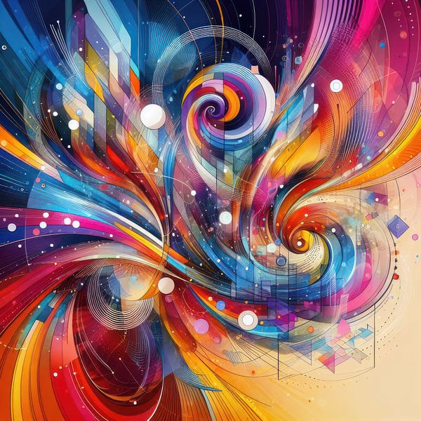Die Kunst der Spirale von Subkhan Khamidi