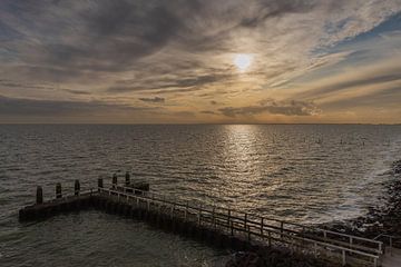 vue de l'Afsluitdijk sur Karin Riethoven