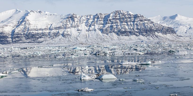 Lac de glace Jökulsárlón par Albert Mendelewski