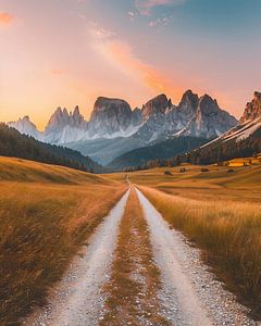 Schattenspiel der Dolomiten