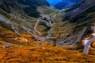 Transfagarasan weg, Roemenië van Konstantinos Lagos thumbnail